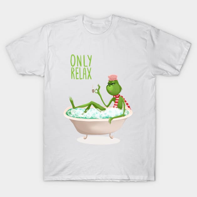 Grinch for men and women t-shirts T-Shirt by AlinaArt